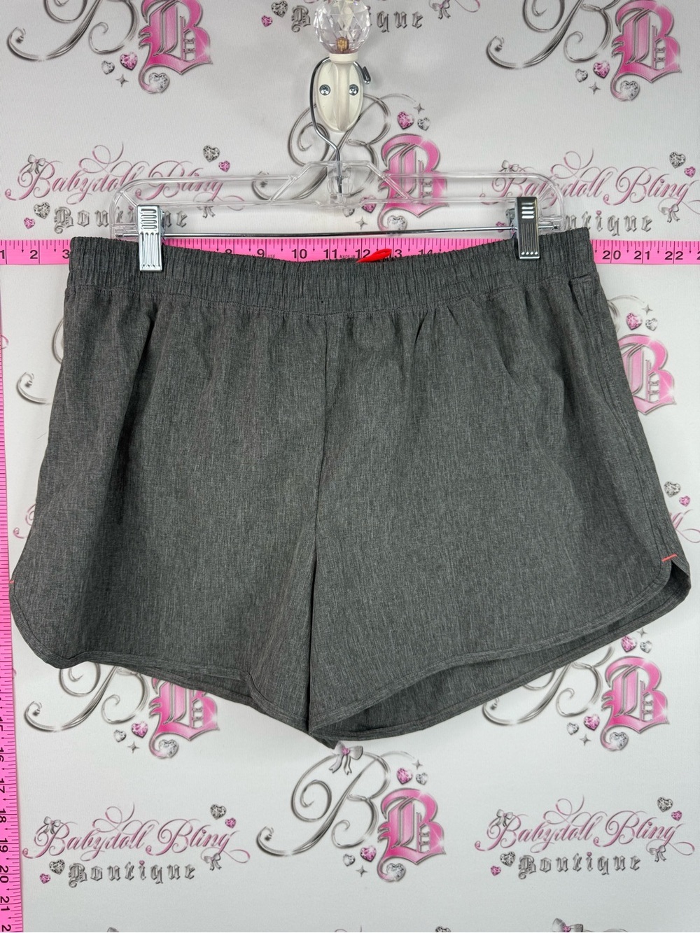 Champion shorts flowy athletic Women's Gray Athletic Pull-On Shorts